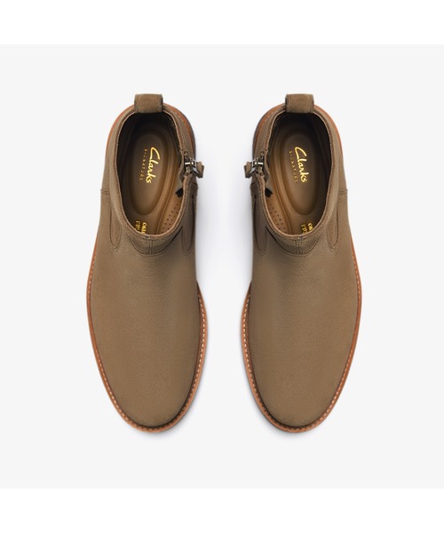 Clarks(クラークス)の「Clarkdale Boot / クラークデールブーツ(ダークサンドスエード)(ブーツ・メンズ・ブラウン・UK10.5/UK10/UK9.5/UK9/UK8.5/UK8/UK7.5/UK7/UK6.5/UK6)」の6枚目の写真