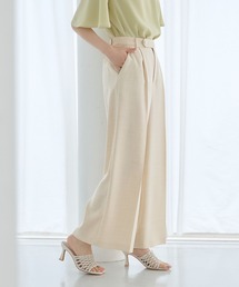 Andemiu | ライトセンタープレスワイドパンツ577640(スラックス)
