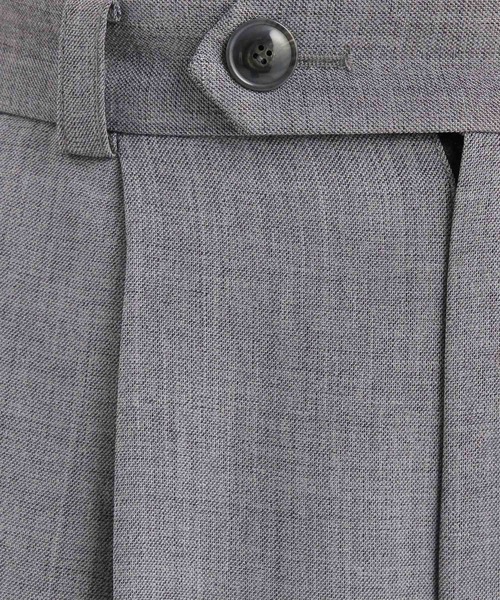 Andemiu（アンデミュウ）の「ライトセンタープレスワイドパンツ577640（スラックス・レディース・チャコールグレー/ライトベージュ・SMALL/MEDIUM）」の22枚目の写真