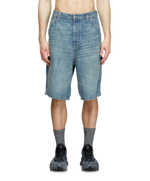 メンズ デニムショートパンツ D-LIVERY-W-SHORT（デニムパンツ