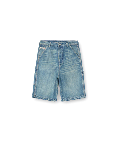 メンズ デニムショートパンツ D-LIVERY-W-SHORT（デニムパンツ