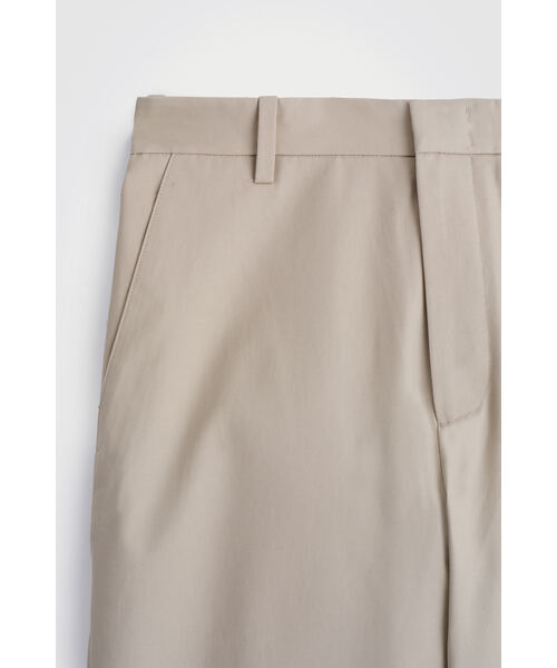 COS コス2024年秋冬 ワイドレッグコットンユーティリティパンツ WIDE-LEG COTTON TROUSERS ワイドレッグコットンパンツ｜COS