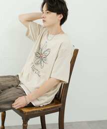 SENSE OF PLACE by URBAN RESEARCH | フラワーアートグラフィックショートスリーブTシャツ(Tシャツ/カットソー)