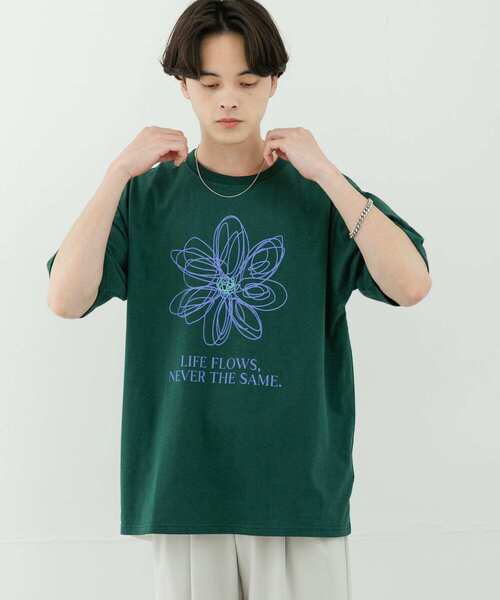 アートデザイン 極美品 プリーツプリーツ Tシャツ グラフィック 総柄 ☆CUKUI 和柄 グラフィック アート デザイン プリント T-sh