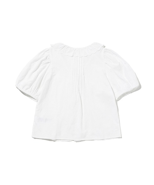 Levi's(リーバイス)の「Levi's/リーバイス ジゼル ラッフル ブラウス(シャツ/ブラウス・レディース・ホワイト・M/S/XS)」の3枚目の写真