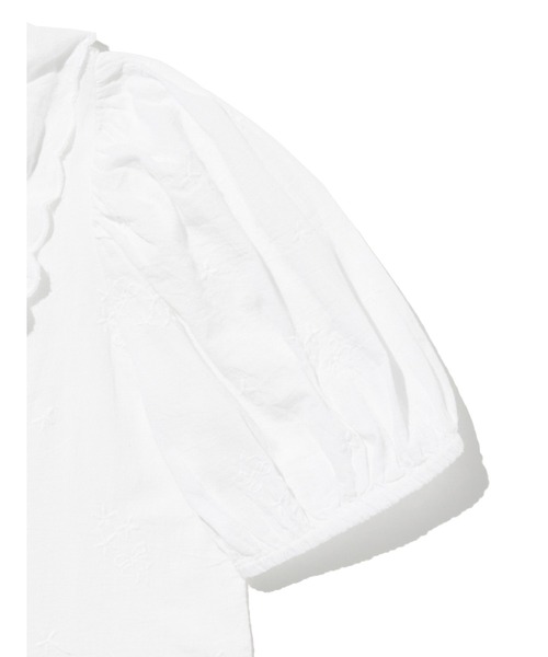 Levi's(リーバイス)の「Levi's/リーバイス ジゼル ラッフル ブラウス(シャツ/ブラウス・レディース・ホワイト・M/S/XS)」の5枚目の写真