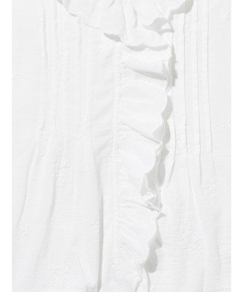 Levi's(リーバイス)の「Levi's/リーバイス ジゼル ラッフル ブラウス(シャツ/ブラウス・レディース・ホワイト・M/S/XS)」の7枚目の写真