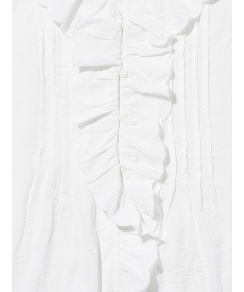 Levi's(リーバイス)の「Levi's/リーバイス ジゼル ラッフル ブラウス(シャツ/ブラウス・レディース・ホワイト・M/S/XS)」の8枚目の写真
