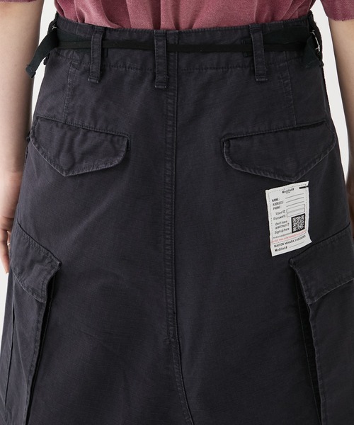 MIHARA YASUHIRO/ミハラヤスヒロ】CARGO PNTS PASTED SKIRT