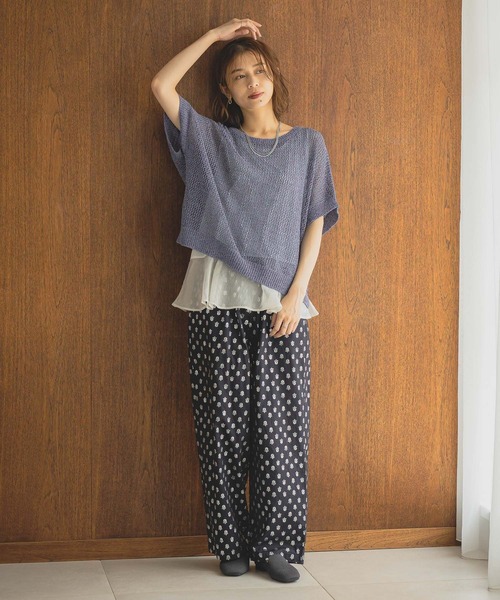 セール】洗えるサラサラニットオペラシューズ（パンプス