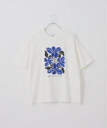 《追加3》【PLANET OF EARTH】フラワー エンブロイダリーTシャツ