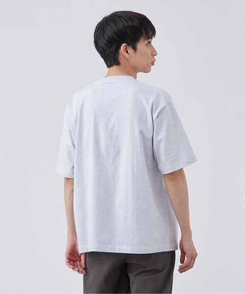 B.C STOCK(ベーセーストック)の「《追加3》【PLANET OF EARTH】フラワー エンブロイダリーTシャツ(Tシャツ/カットソー・メンズ・アイボリー/チャコールグレー/ホワイト/ライトグレー・MEDIUM/LARGE)」の6枚目の写真