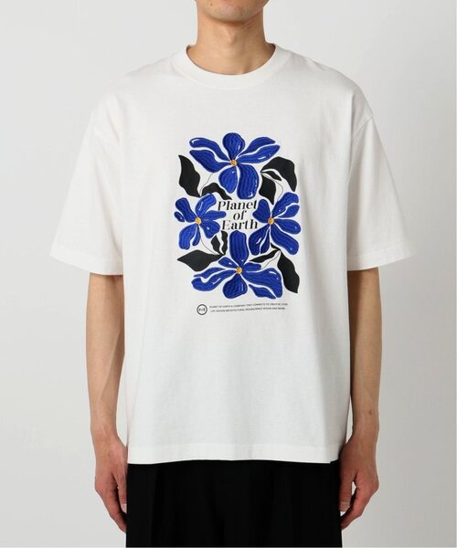 B.C STOCK(ベーセーストック)の「《追加3》【PLANET OF EARTH】フラワー エンブロイダリーTシャツ(Tシャツ/カットソー・メンズ・アイボリー/チャコールグレー/ホワイト/ライトグレー・MEDIUM/LARGE)」の21枚目の写真