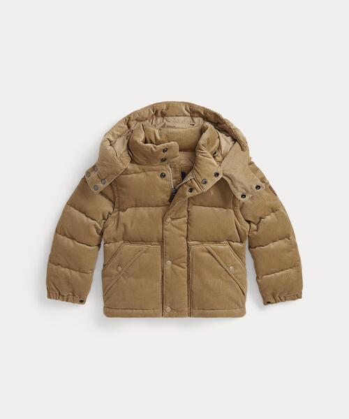 セール】コンバーチブル コーデュロイ ダウン ジャケット（ダウン