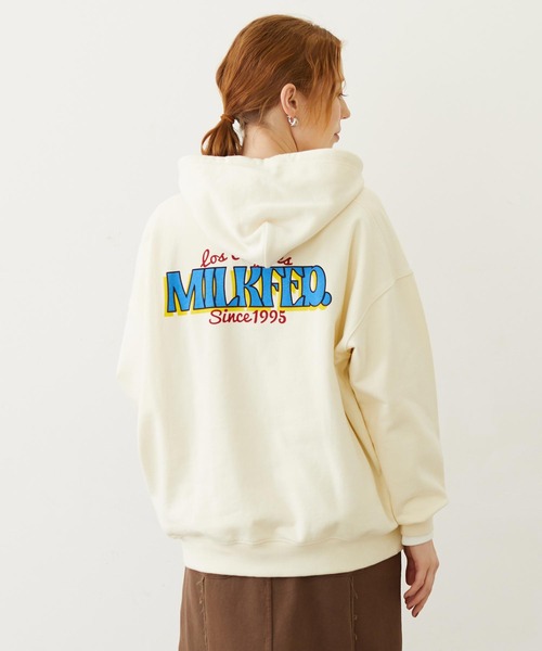 セール】DOODLE LOGO SWEAT HOODIE（パーカー）｜MILKFED.（ミルク