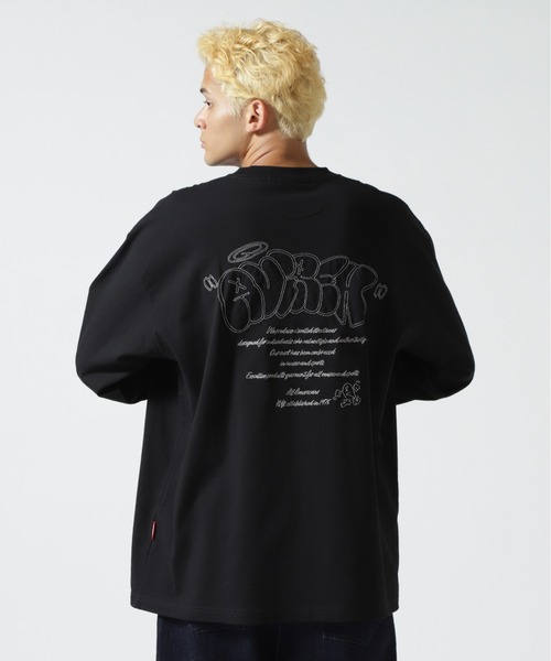 直営店限定》GRAFFITI EMBROIDERY L/S T-SHIRT / グラフィティ 刺繍