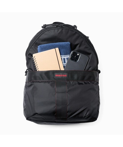 BRIEFING(ブリーフィング)の「【BRIEFING/ブリーフィング】 PACKABLE DAY PACK RC(バックパック/リュック・メンズ・ブラック/ブラウン系その他/グレー/ネイビー・FREE)」の14枚目の写真