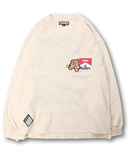 GALFY（ガルフィー）の「【GALFY/ガルフィー】ガルボロロンT（Tシャツ/カットソー・メンズ・ネイビー/オフホワイト/ブラック・M/L/XL）」の4枚目の写真