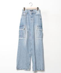 ブランド古着】ダメージ加工デニムパンツ（デニムパンツ