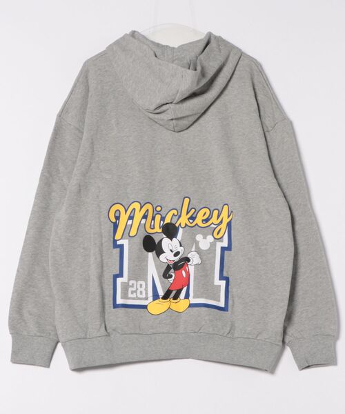 Disney(ディズニー)の「親子お揃い ディズニー サガラワッペン ジップパーカー 0904A(パーカー・レディース・その他9/ブラック×レッド・XL/L/M/S)」の3枚目の写真
