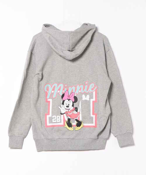Disney(ディズニー)の「親子お揃い ディズニー サガラワッペン ジップパーカー 0904A(パーカー・レディース・その他9/ブラック×レッド・XL/L/M/S)」の4枚目の写真