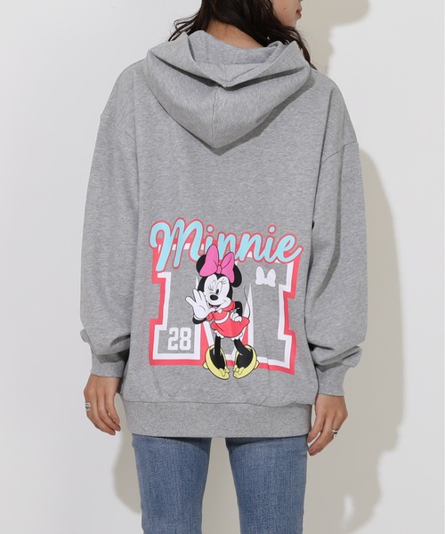 Disney(ディズニー)の「親子お揃い ディズニー サガラワッペン ジップパーカー 0904A(パーカー・レディース・その他9/ブラック×レッド・XL/L/M/S)」の7枚目の写真