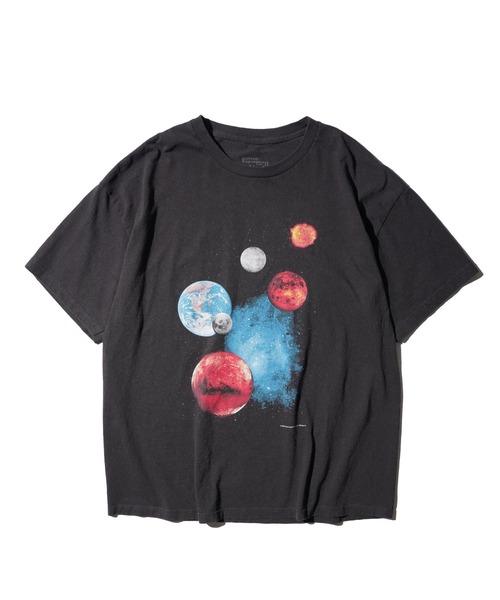 THRIFTY LOOK（スリフティールック）の「THRIFTY LOOK / スリフティールック THRIFTY "Cotton Expressions Limited" TEE サイエンス グラフィック ユーズド加工 Tシャツ（Tシャツ/カットソー・メンズ・ブラック系その他2/ブラック系その他/ブラック・X-LARGE/XX-LARGE/LARGE）」の4枚目の写真