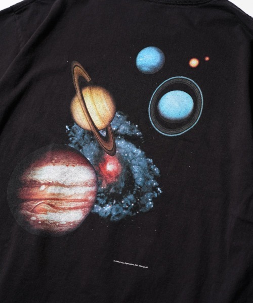 THRIFTY LOOK（スリフティールック）の「THRIFTY LOOK / スリフティールック THRIFTY "Cotton Expressions Limited" TEE サイエンス グラフィック ユーズド加工 Tシャツ（Tシャツ/カットソー・メンズ・ブラック系その他2/ブラック系その他/ブラック・X-LARGE/XX-LARGE/LARGE）」の11枚目の写真