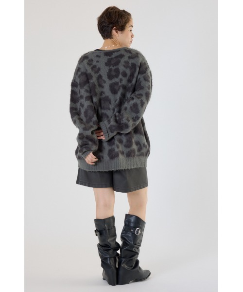 RODEO CROWNS WIDE BOWL（ロデオクラウンズワイドボウル）の「ヴィンテージフェイクレザーハーフパンツ（その他パンツ・レディース・ブラック/ダークグリーン/ブラウン・SMALL/MEDIUM）」の9枚目の写真