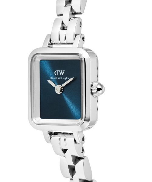 Quadro Mini 15.4x18.2MM Arch 3-Link レーディス腕時計 シルバー