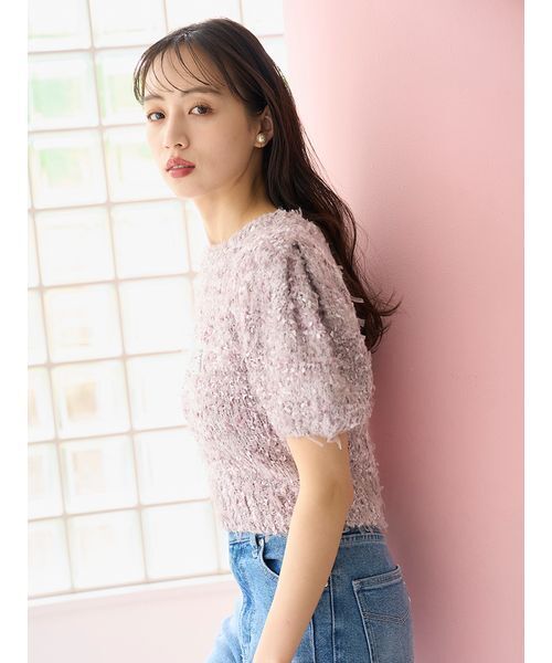 Chacott】ジャガードハーフプルオーバー（ニット/セーター）｜SNIDEL