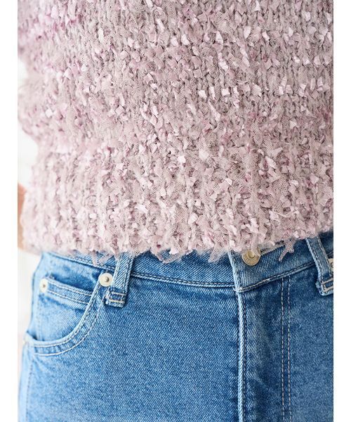 Chacott】ジャガードハーフプルオーバー（ニット/セーター）｜SNIDEL