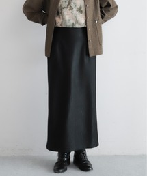 NOMBRE IMPAIR | ベロアライクJQ　タイトスカート(スカート)