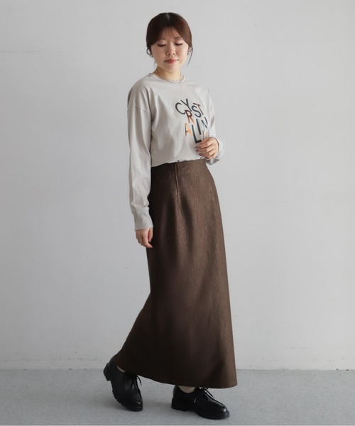 NOMBRE IMPAIR(ノンブルアンペール)の「ベロアライクJQ タイトスカート(スカート・レディース・ブラック/ブラウン・FREE)」の18枚目の写真