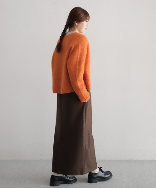 NOMBRE IMPAIR(ノンブルアンペール)の「ベロアライクJQ タイトスカート(スカート・レディース・ブラック/ブラウン・FREE)」の21枚目の写真