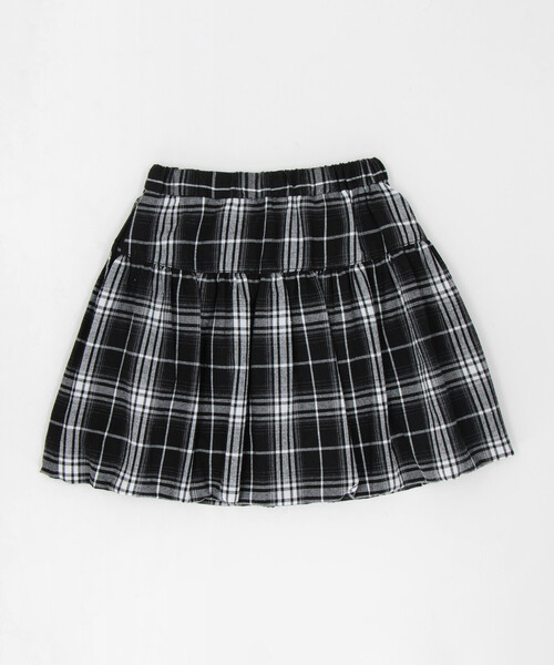 COMME CA ISM(コムサイズム)の「チェック バルーンスカート(スカート・キッズ・ブラック系・150cm/110cm/120cm/130cm/140cm/100cm)」の6枚目の写真