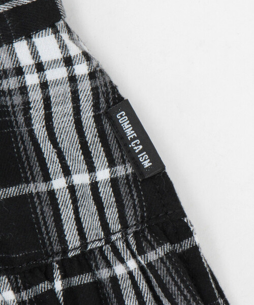 COMME CA ISM(コムサイズム)の「チェック バルーンスカート(スカート・キッズ・ブラック系・150cm/110cm/120cm/130cm/140cm/100cm)」の9枚目の写真