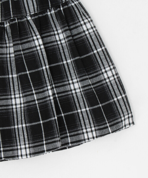 COMME CA ISM(コムサイズム)の「チェック バルーンスカート(スカート・キッズ・ブラック系・150cm/110cm/120cm/130cm/140cm/100cm)」の7枚目の写真