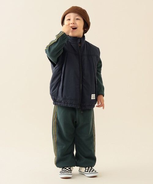 BEAMS mini（ビームスミニ）の「2way スリーブ 中綿 ブルゾン 2025FW（90～140cm）（ブルゾン・キッズ・ネイビー/オリーブ・130/140/90/100/110/120）」の18枚目の写真