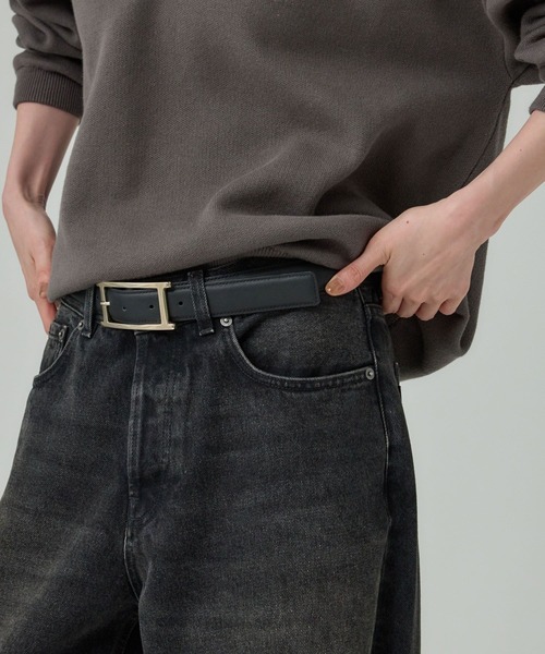 BABYLONE（バビロン）の「バックルベルト（ベルト・レディース・ブラウン/ブラック/ダークブラウン・FREE）」の4枚目の写真