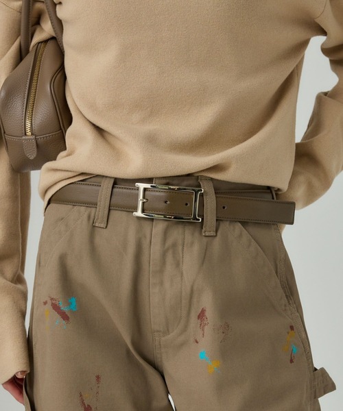 BABYLONE（バビロン）の「バックルベルト（ベルト・レディース・ブラウン/ブラック/ダークブラウン・FREE）」の19枚目の写真