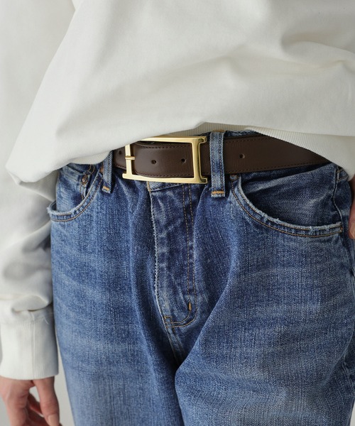 BABYLONE（バビロン）の「バックルベルト（ベルト・レディース・ブラウン/ブラック/ダークブラウン・FREE）」の20枚目の写真