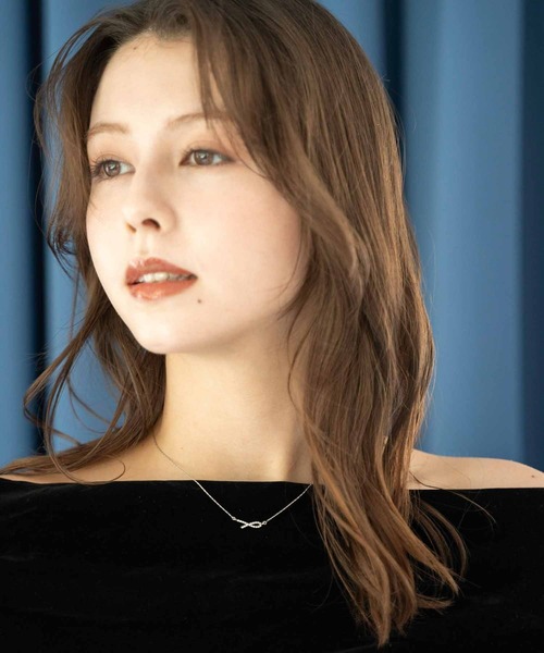 NOELA（ノエラ）の「ビジューノットネックレス（ネックレス・レディース・シルバー/ゴールド・フリー）」の3枚目の写真