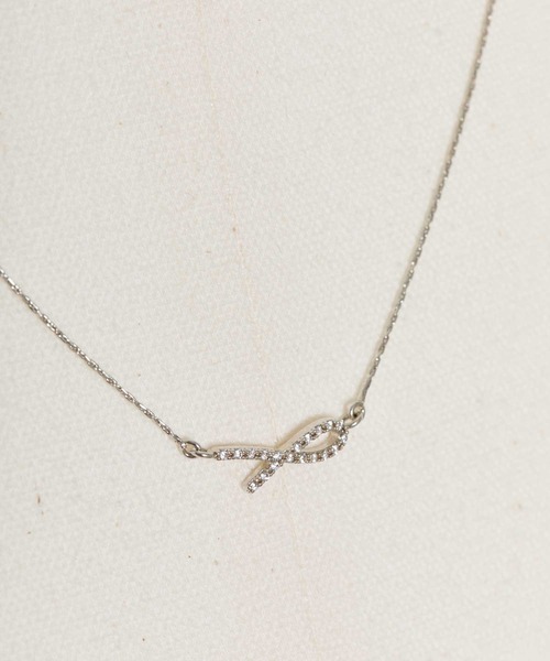 NOELA（ノエラ）の「ビジューノットネックレス（ネックレス・レディース・シルバー/ゴールド・フリー）」の4枚目の写真