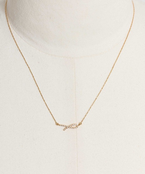 NOELA（ノエラ）の「ビジューノットネックレス（ネックレス・レディース・シルバー/ゴールド・フリー）」の6枚目の写真