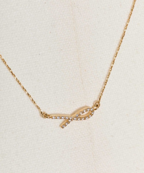 NOELA（ノエラ）の「ビジューノットネックレス（ネックレス・レディース・シルバー/ゴールド・フリー）」の7枚目の写真