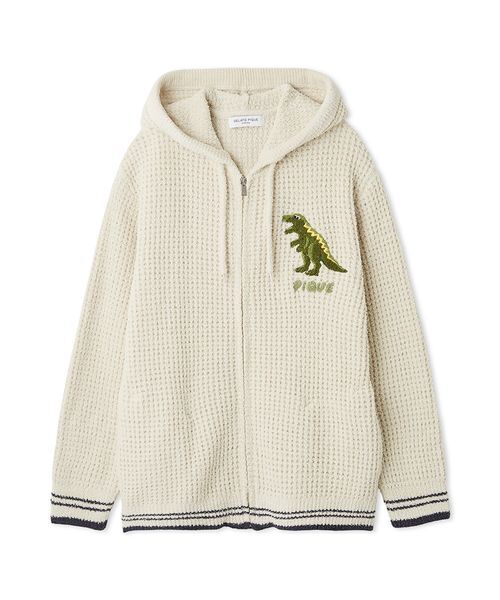 セール】【HOMME】ワッフルダイナソーパーカ（ルームウェア/パジャマ