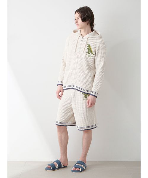 gelato pique（ジェラートピケ）の「【HOMME】ワッフルダイナソー