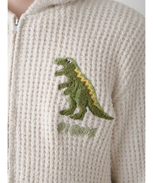 セール】【HOMME】ワッフルダイナソーパーカ（ルームウェア/パジャマ