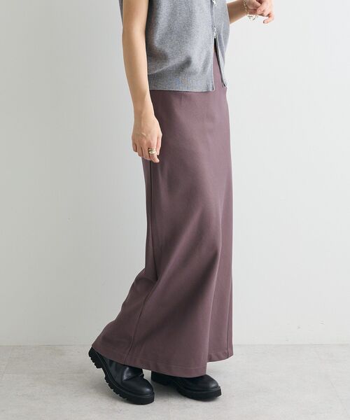 CRAFT STANDARD BOUTIQUE（クラフトスタンダードブティック）の「バイアスIラインスカート◆（スカート・レディース・ブラウン/ブラック/ブラック系その他3・M/L）」の11枚目の写真